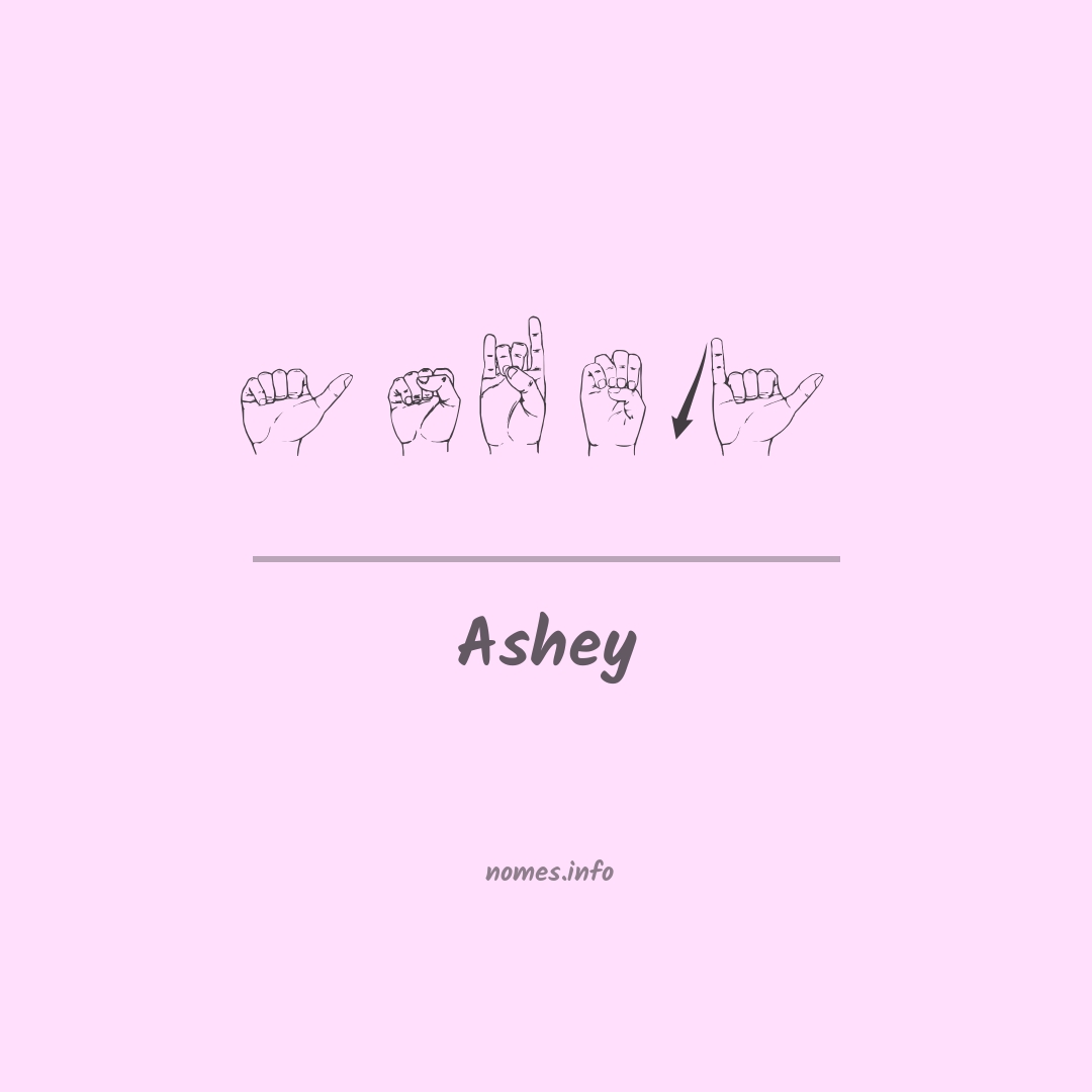 Ashey em Libras