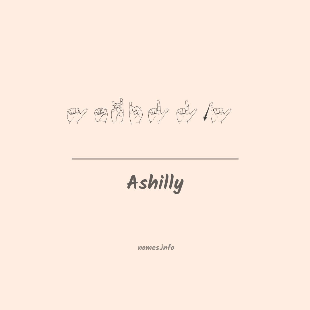 Ashilly em Libras