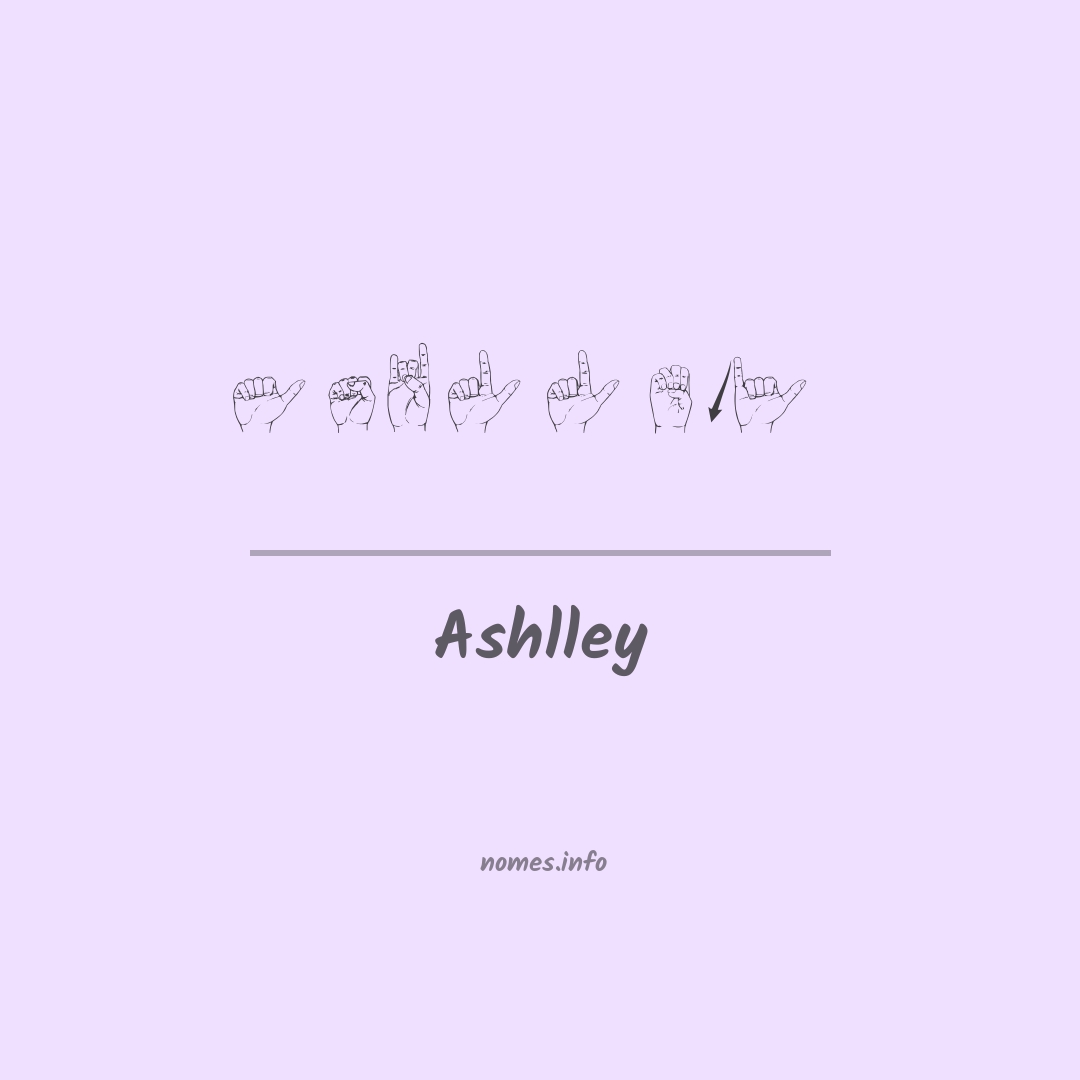 Ashlley em Libras