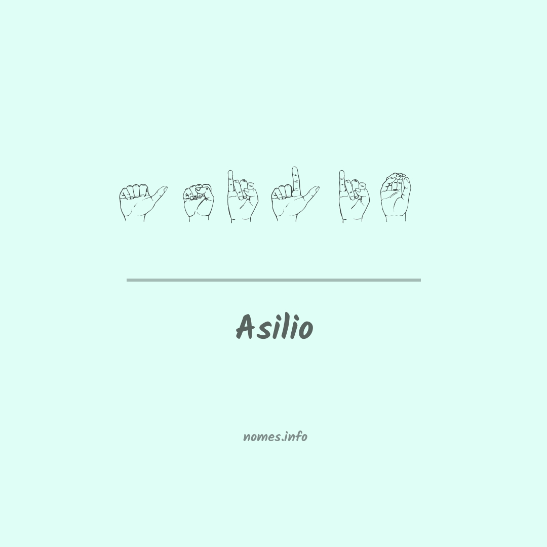 Asilio em Libras