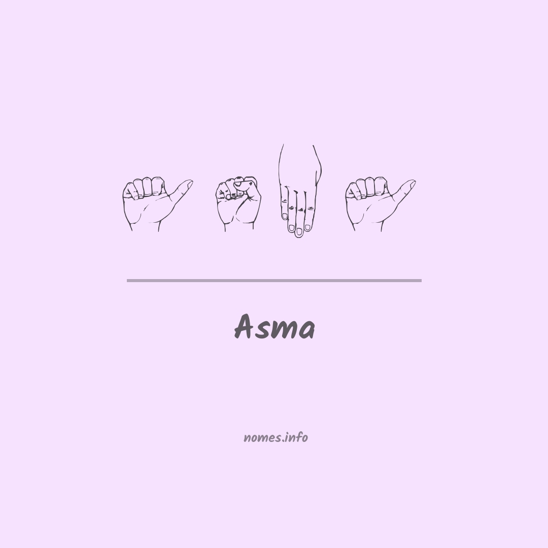 Asma em Libras