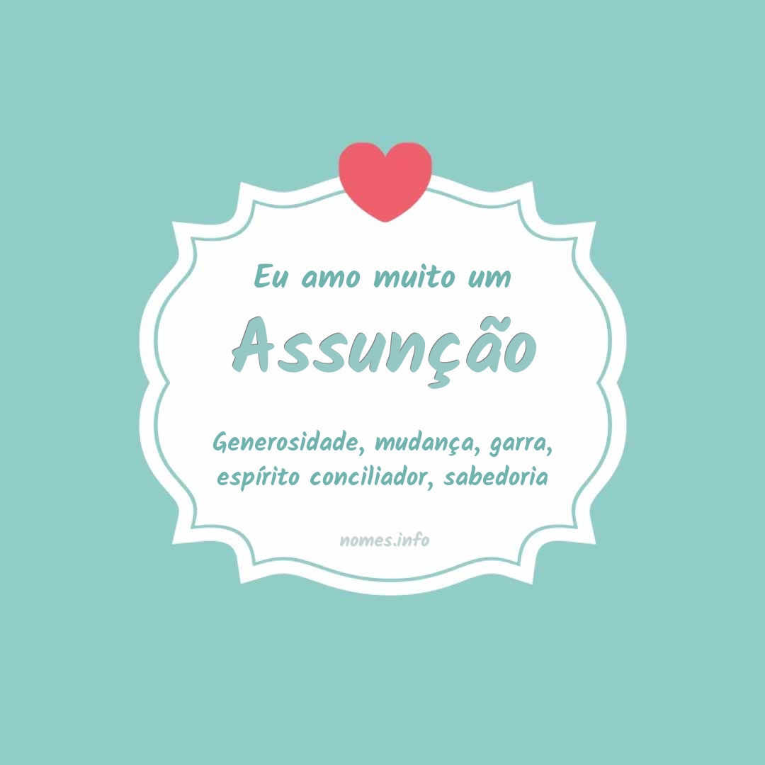 Eu amo muito Assunção