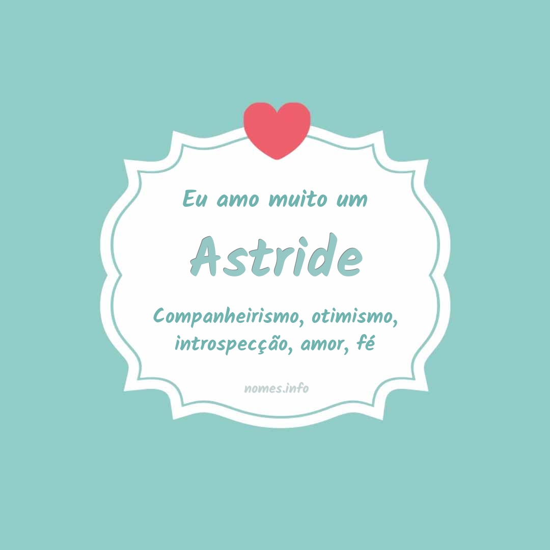 Eu amo muito Astride