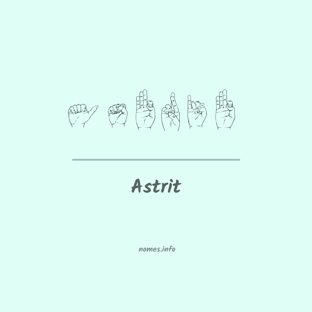 Astrit em Libras