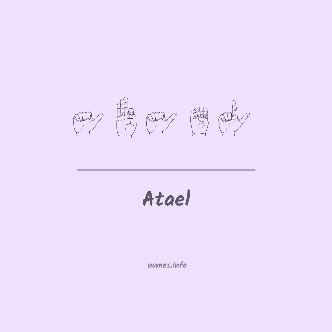Atael em Libras