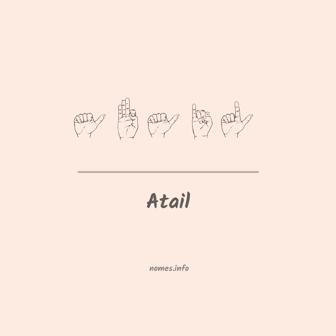 Atail em Libras