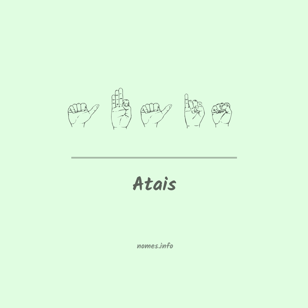 Atais em Libras
