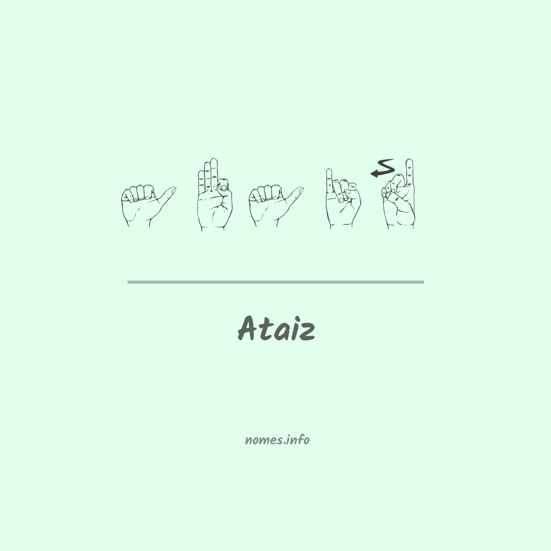 Ataiz em Libras