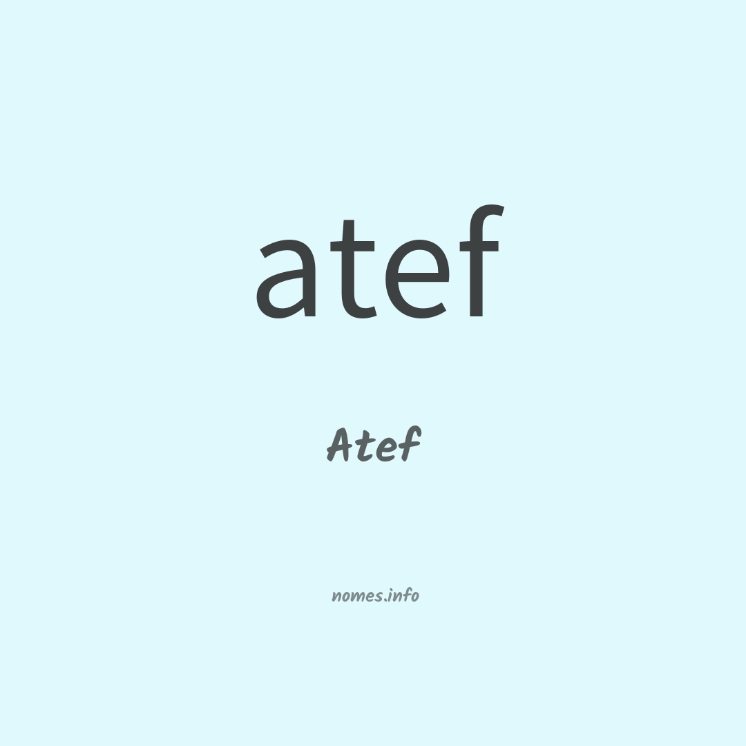Atef em chinês