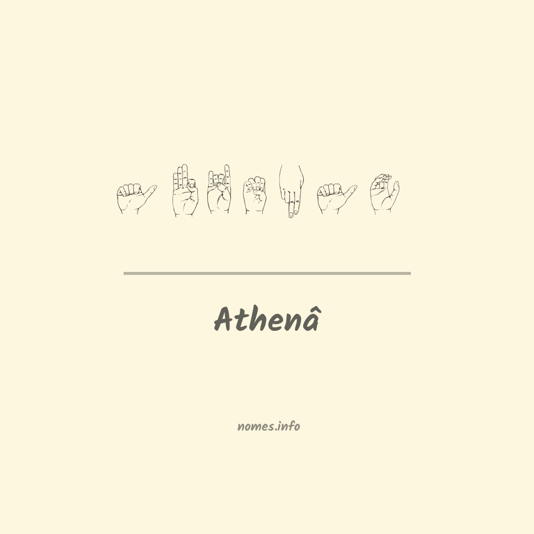 Athenâ em Libras
