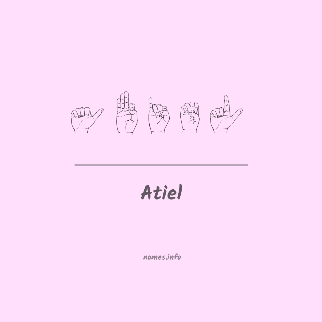 Atiel em Libras