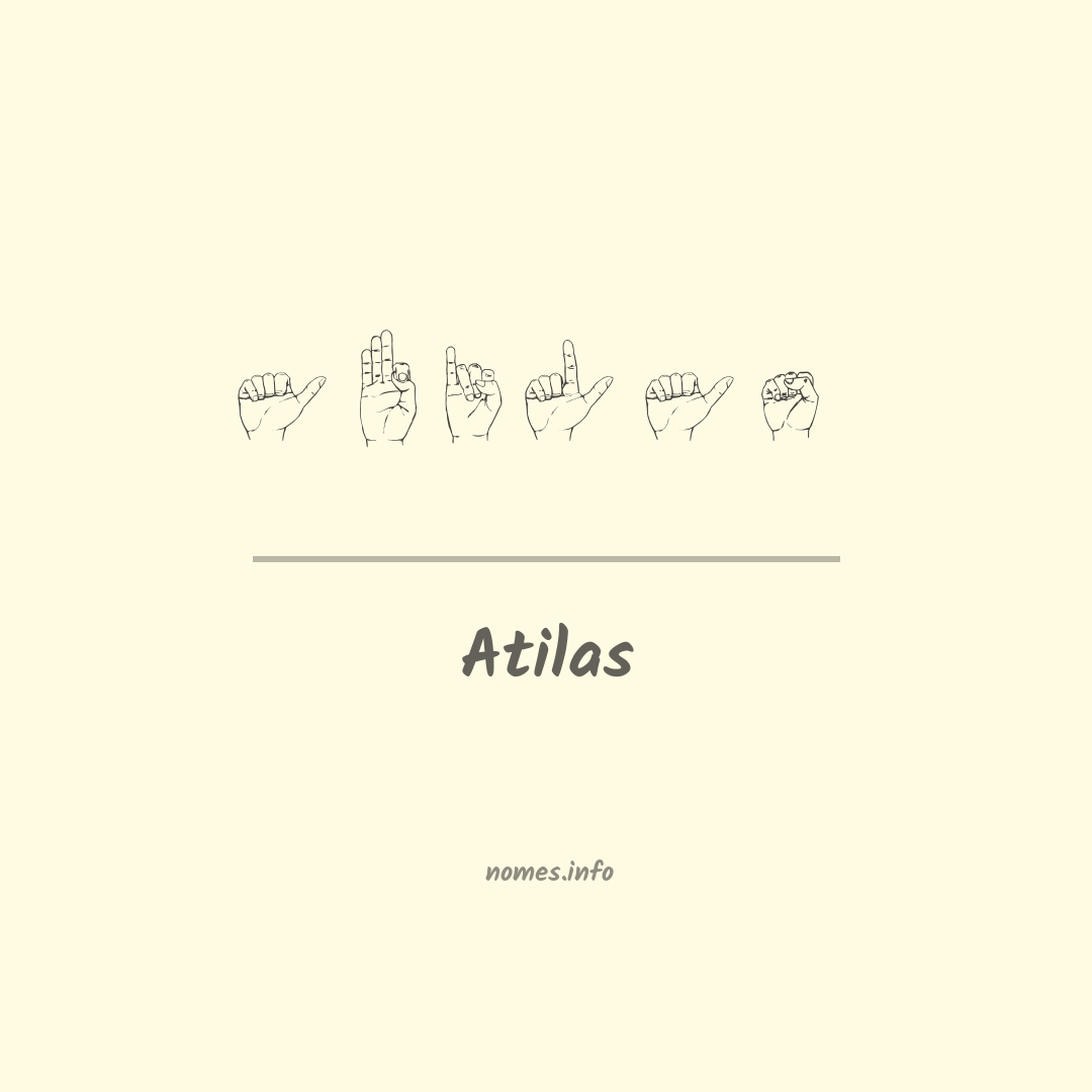 Atilas em Libras