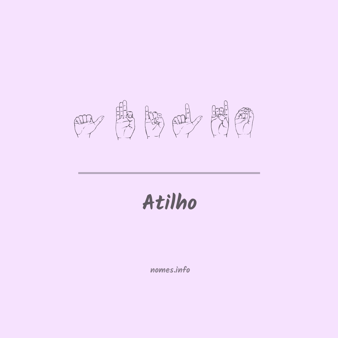 Atilho em Libras
