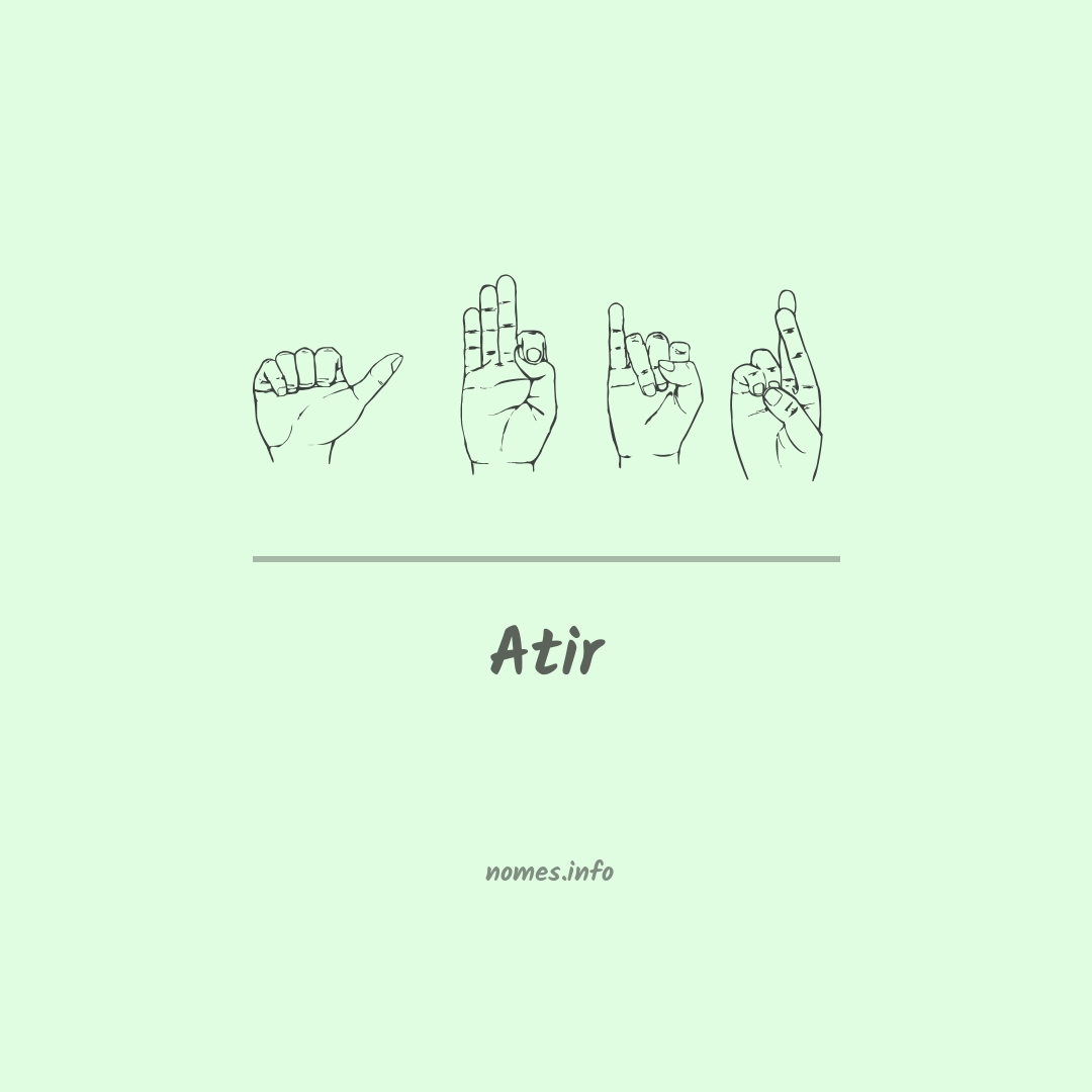 Atir em Libras