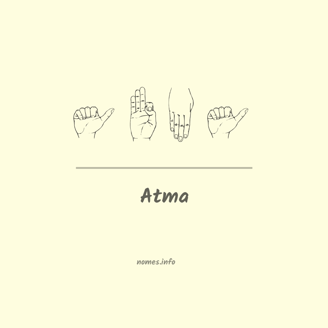 Atma em Libras