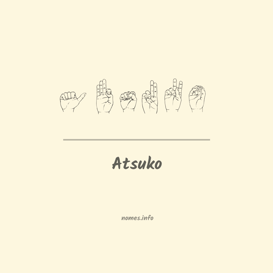 Atsuko em Libras