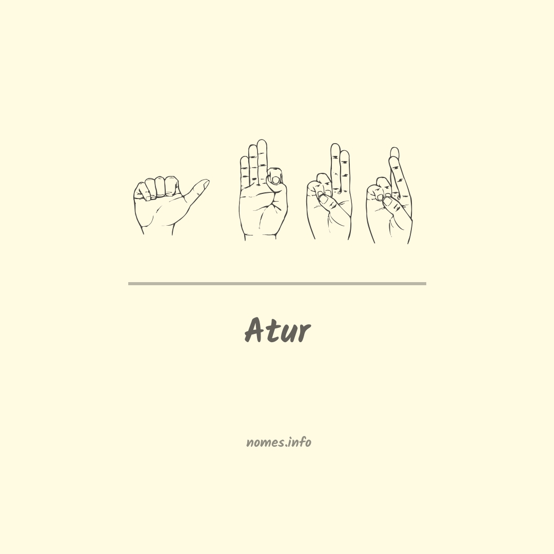 Atur em Libras