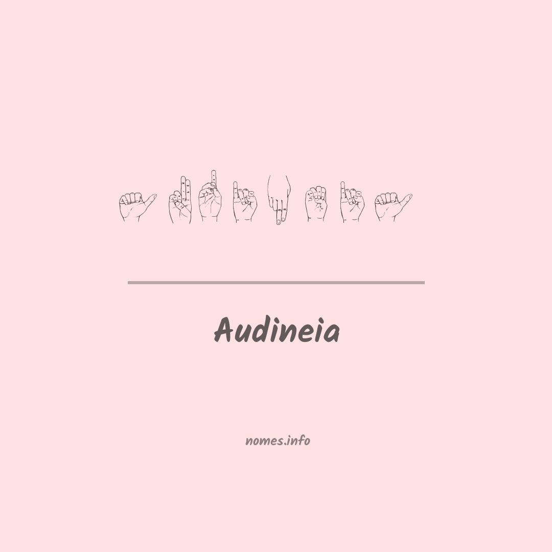 Audineia em Libras