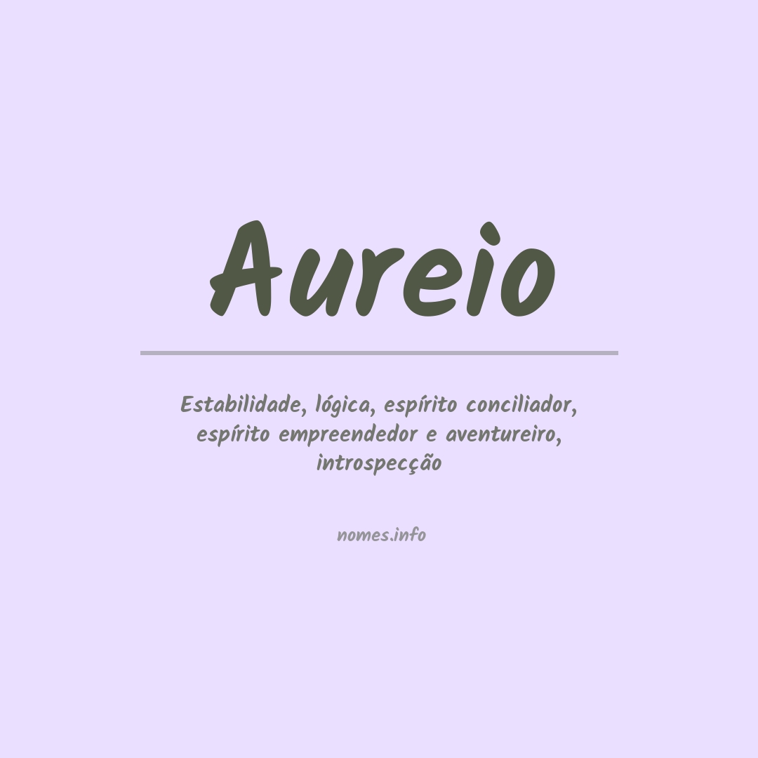 Significado do nome Aureio