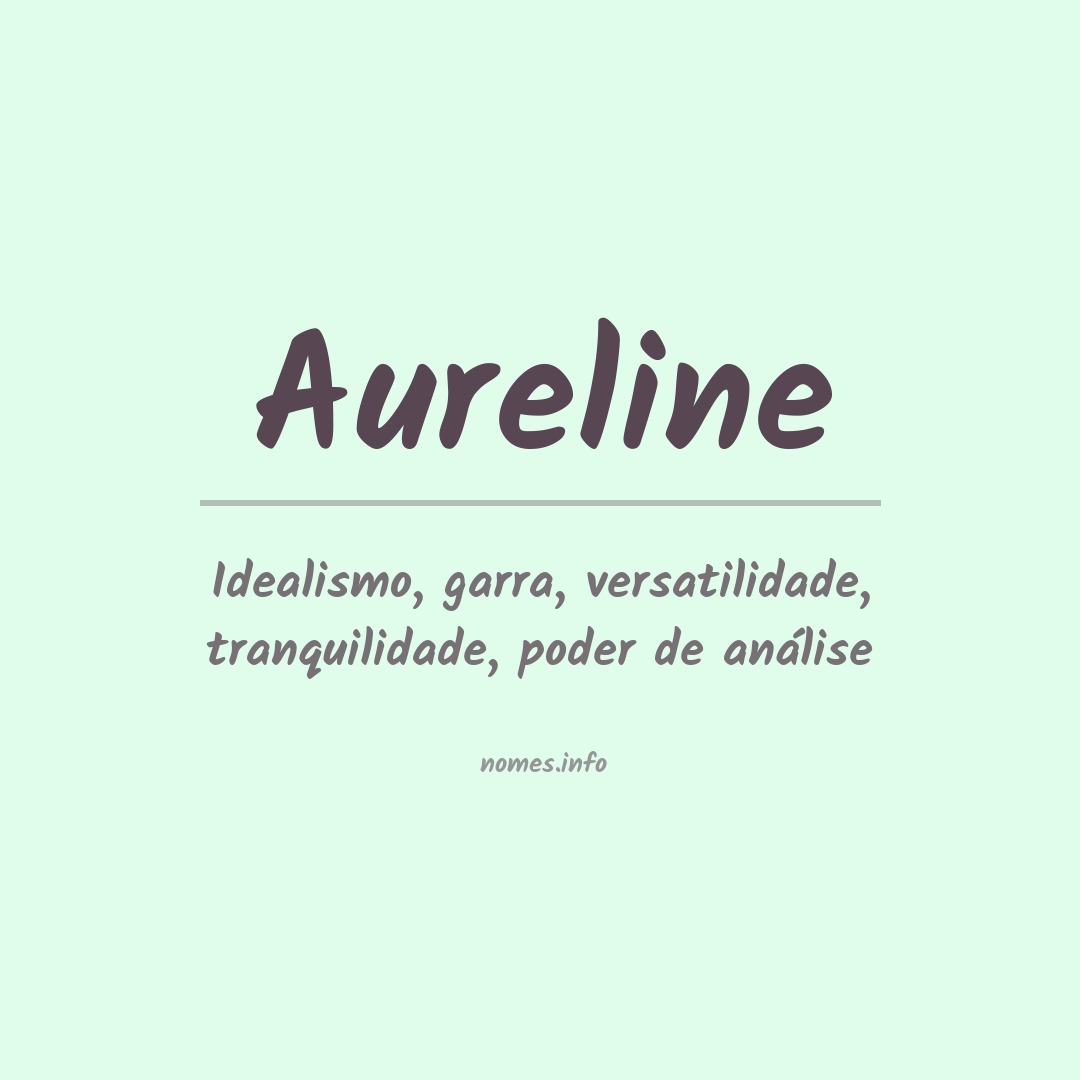 Significado do nome Aureline