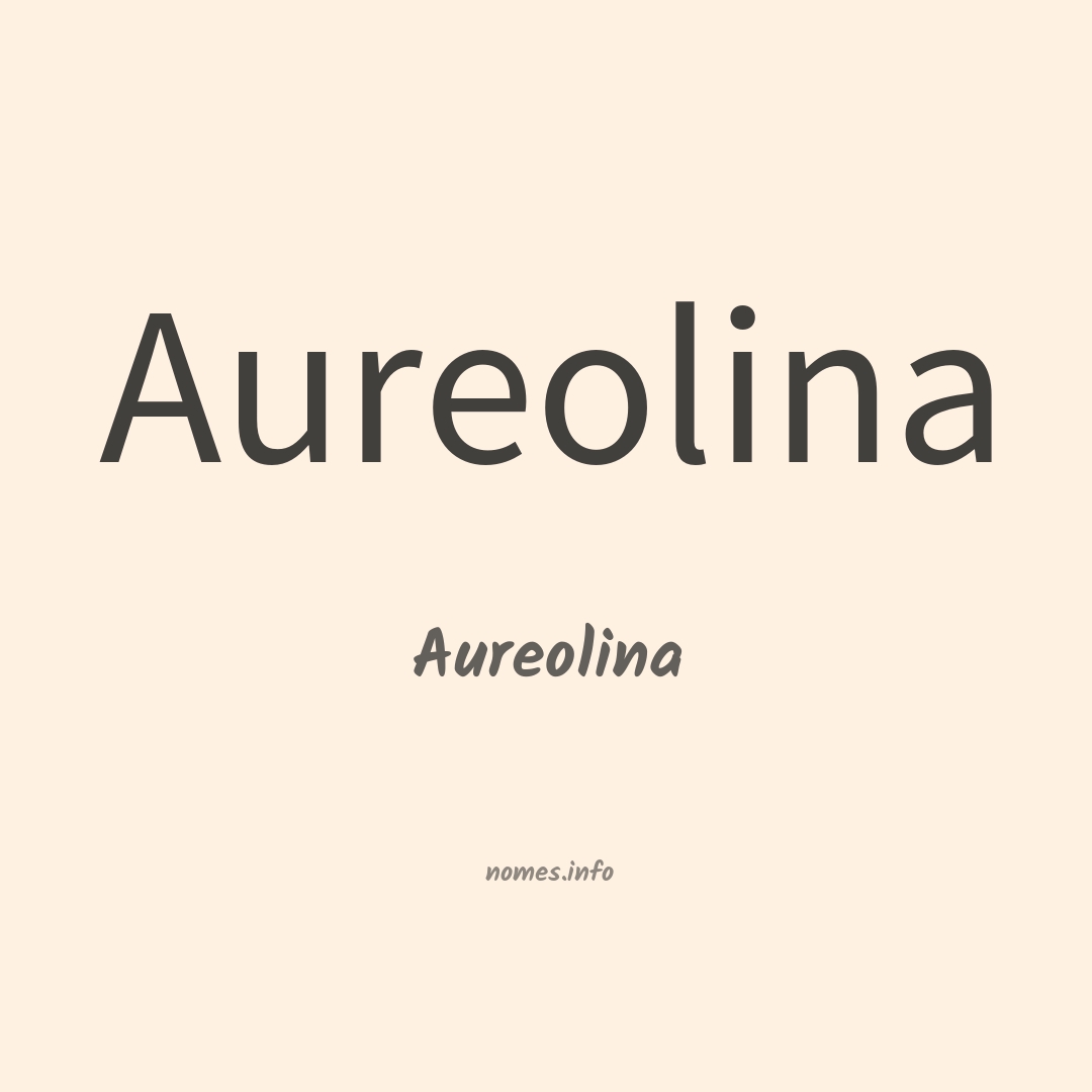 Aureolina em chinês