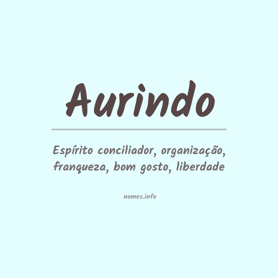 Significado do nome Aurindo