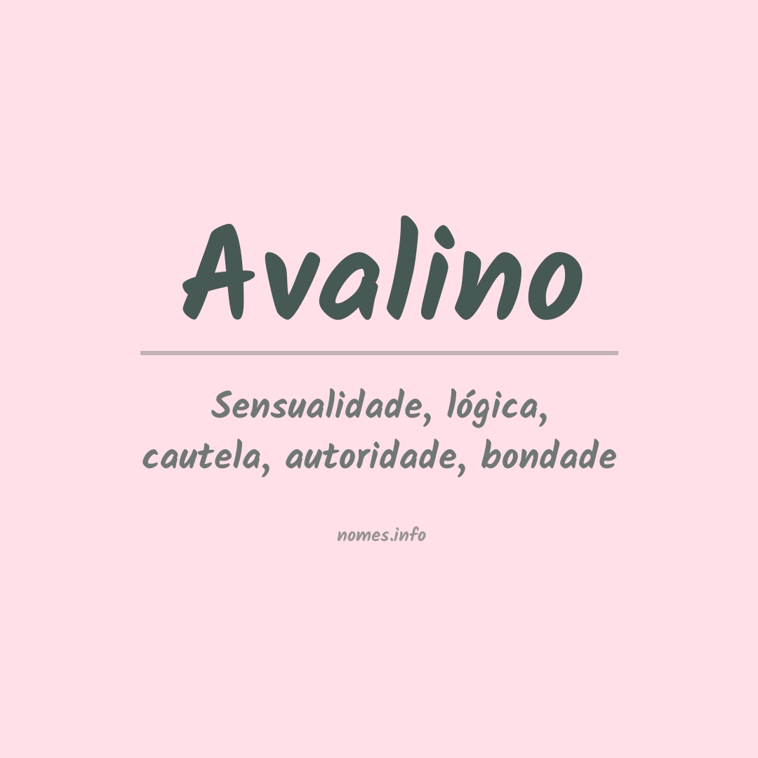 Significado do nome Avalino