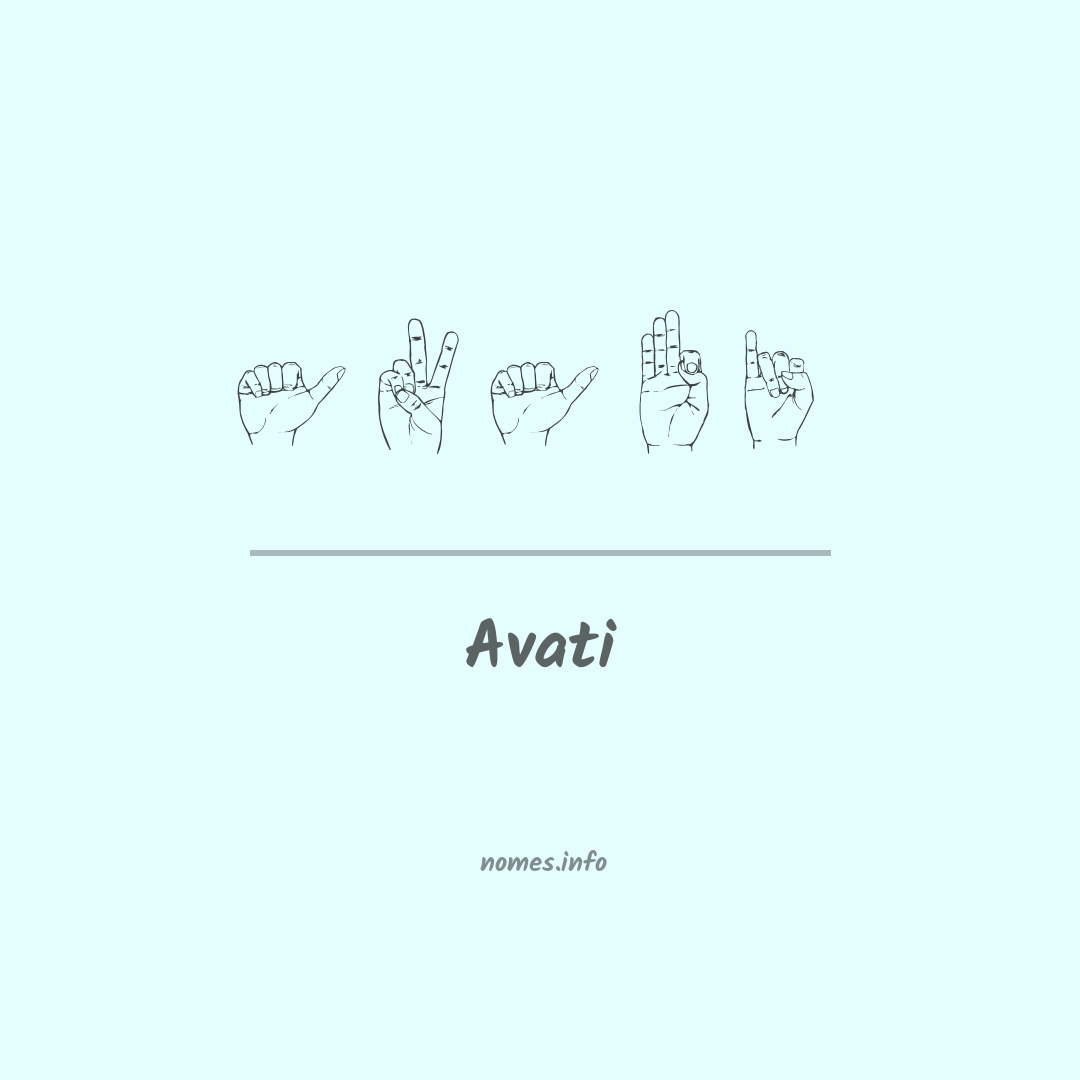 Avati em Libras