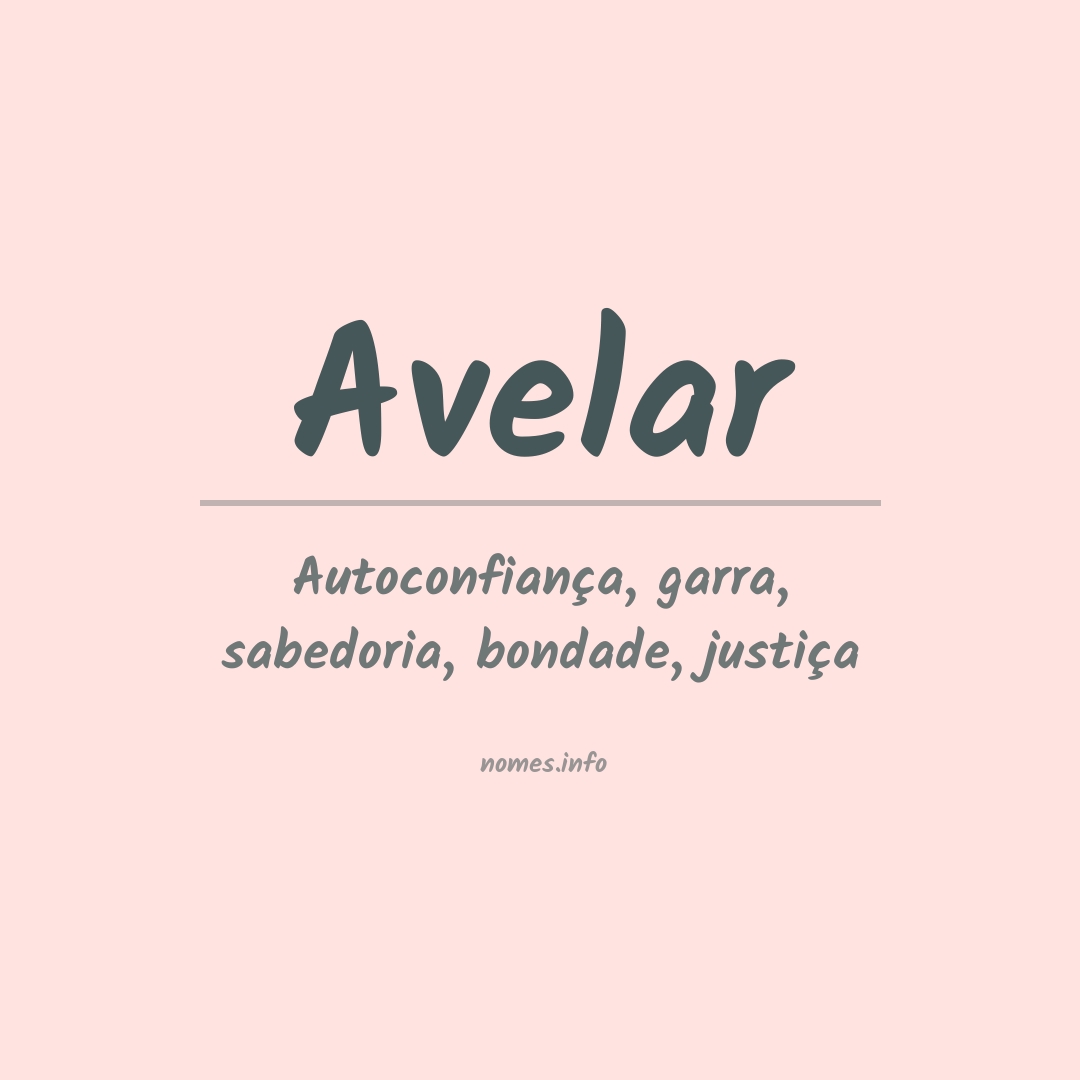Significado do nome Avelar