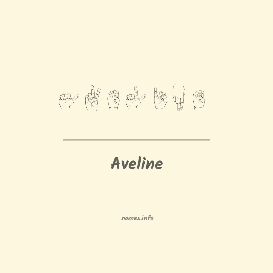 Aveline em Libras