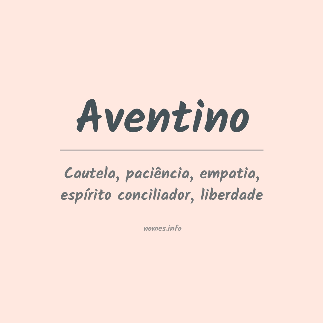 Significado do nome Aventino