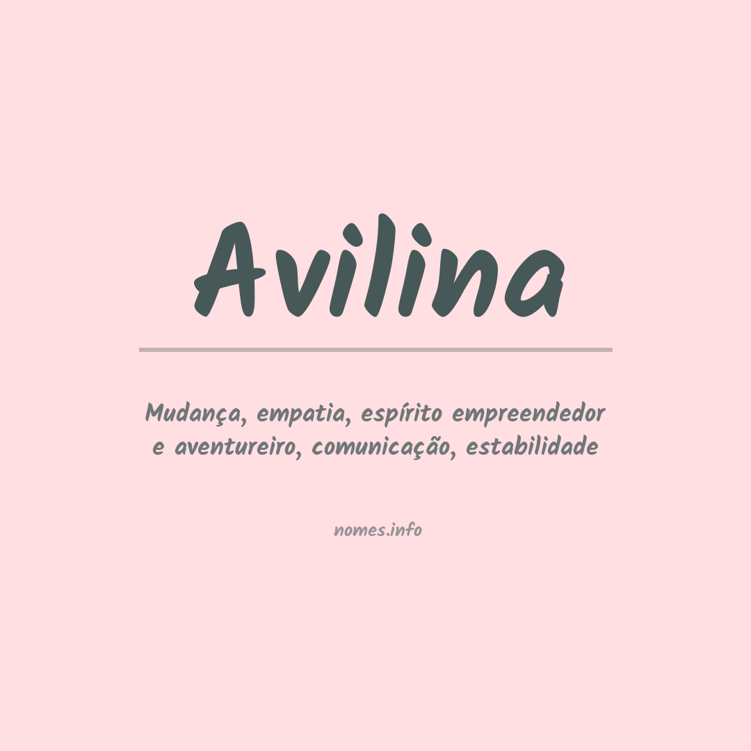 Significado do nome Avilina