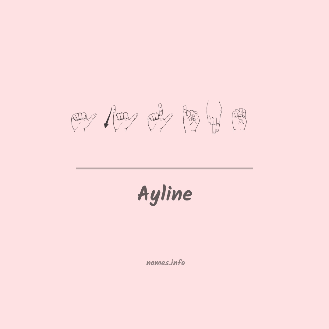 Ayline em Libras