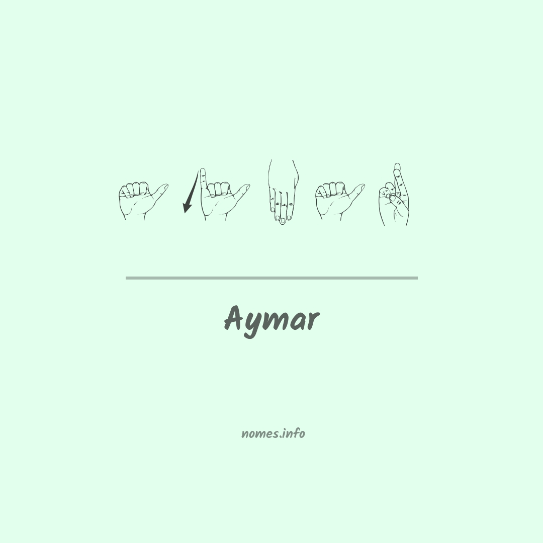 Aymar em Libras