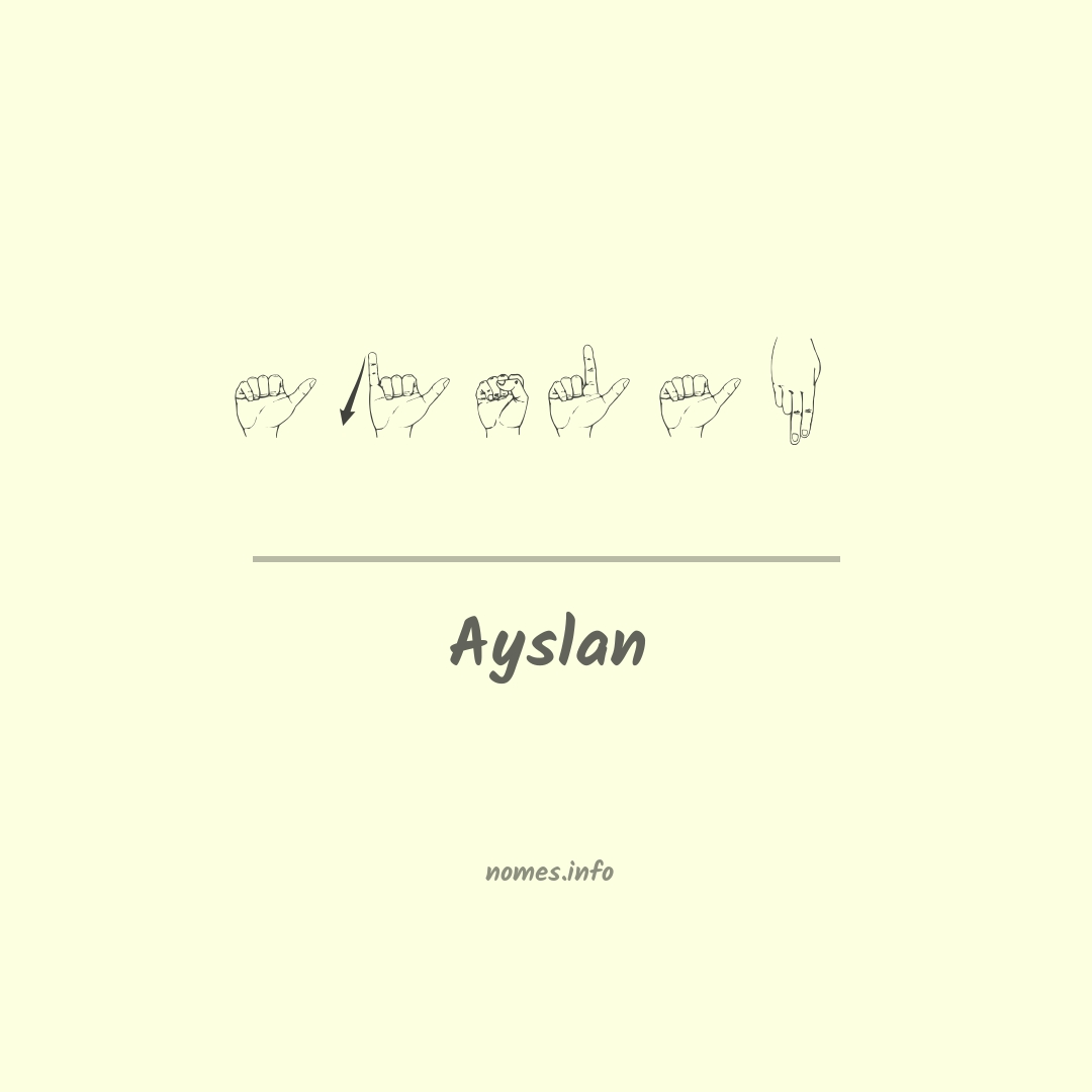Ayslan em Libras Ayslan em Libras