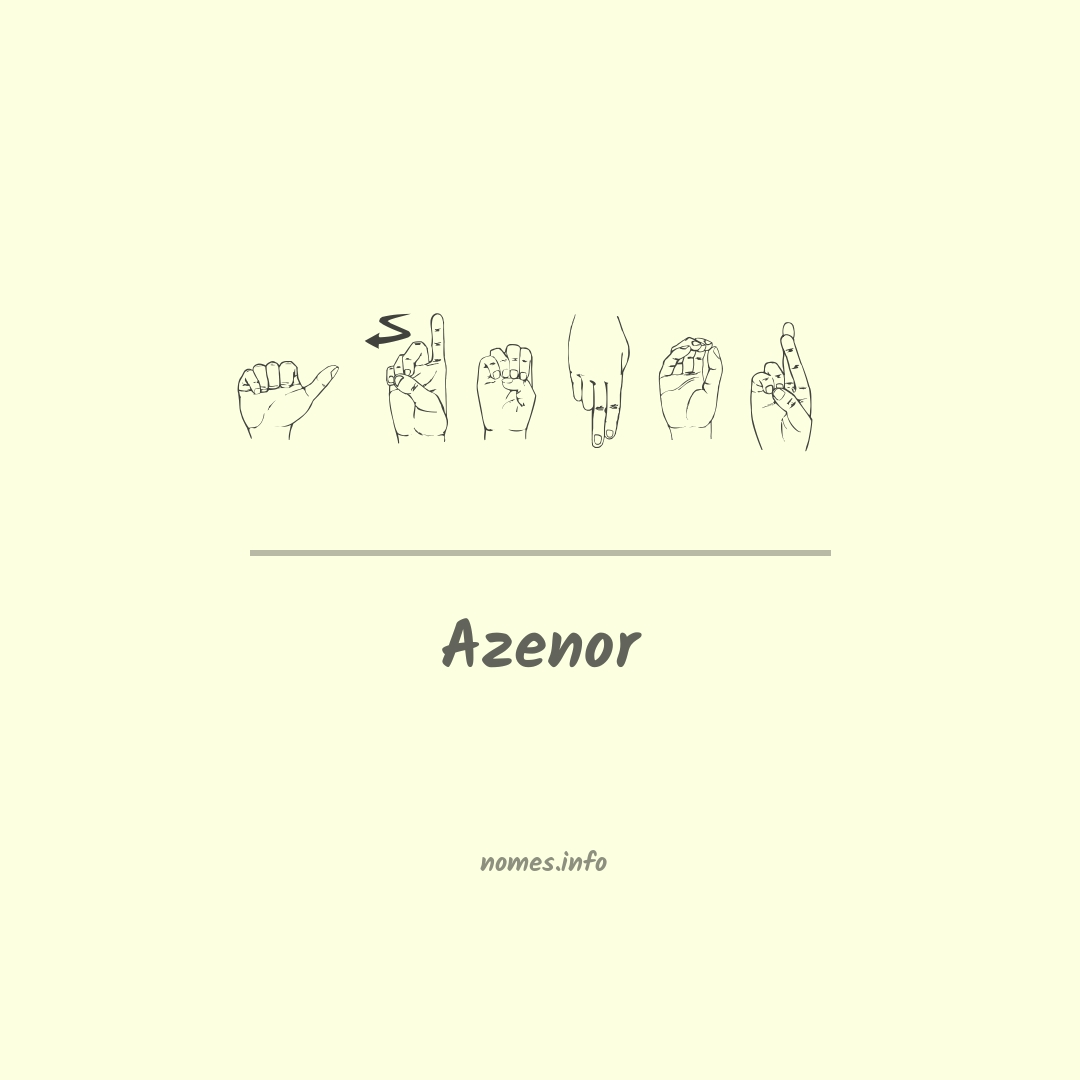 Azenor em Libras