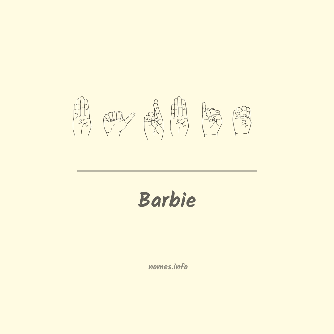 Barbie em Libras