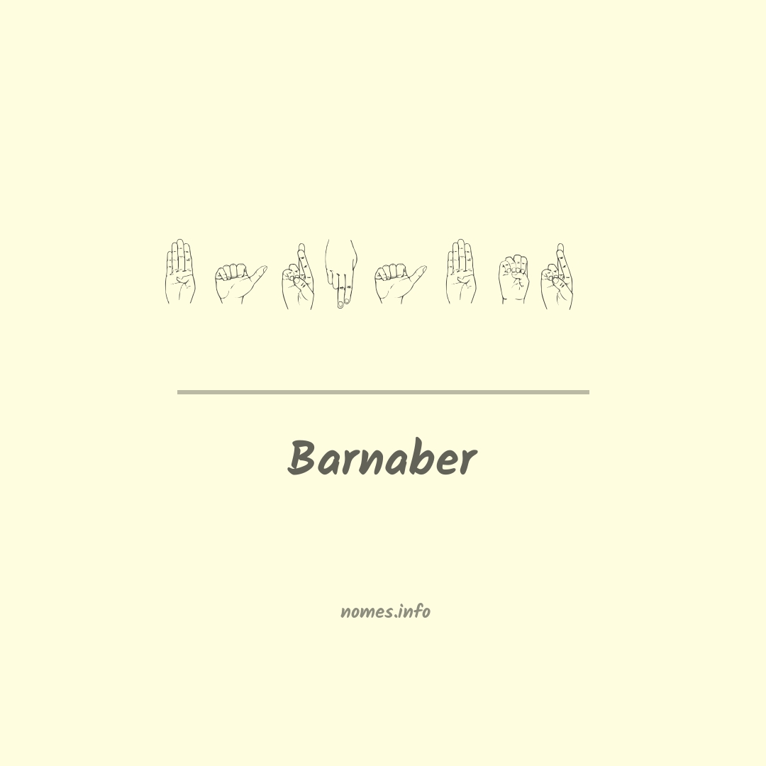 Barnaber em Libras