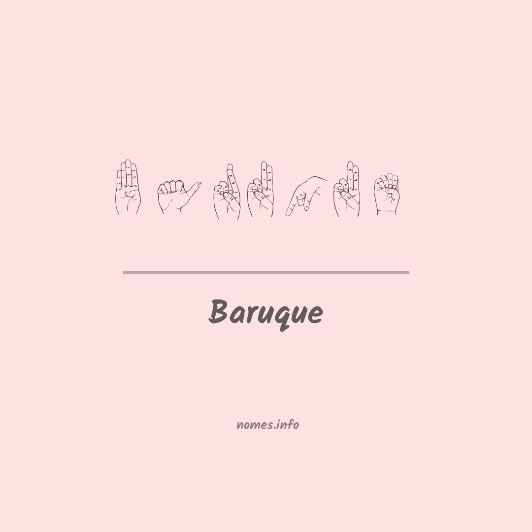 Baruque em Libras