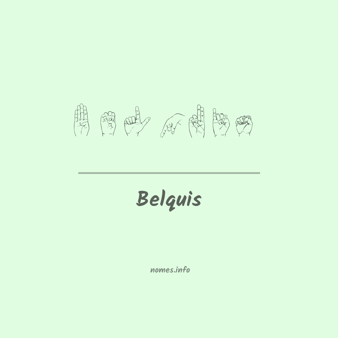 Belquis em Libras