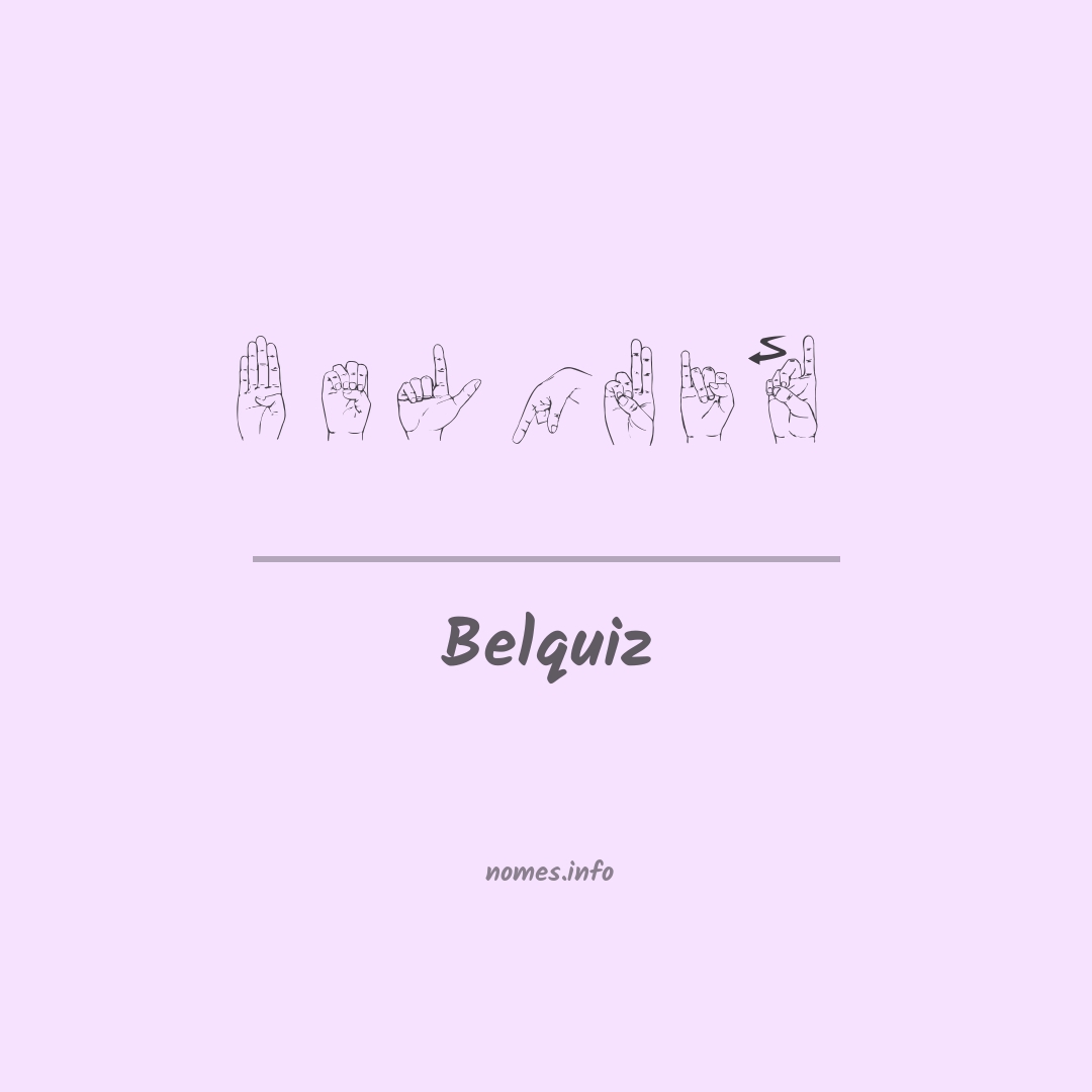 Belquiz em Libras