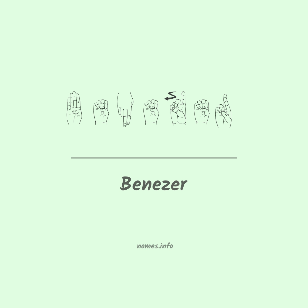 Benezer em Libras