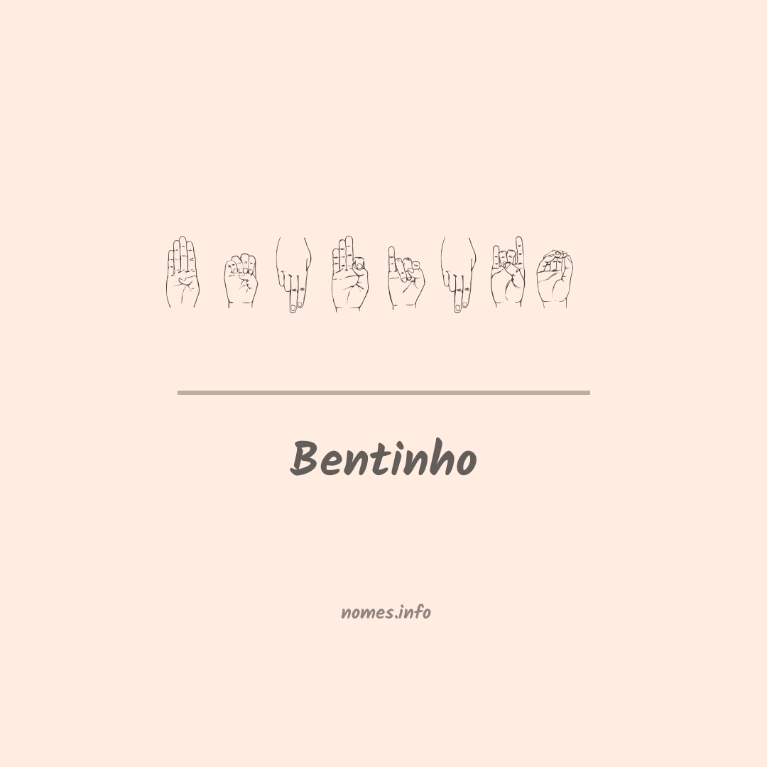Bentinho em Libras