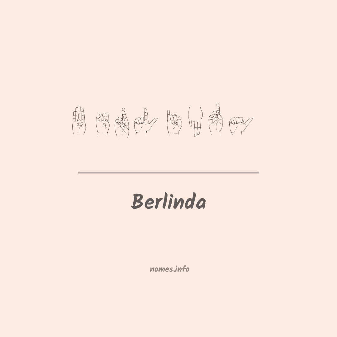 Berlinda em Libras