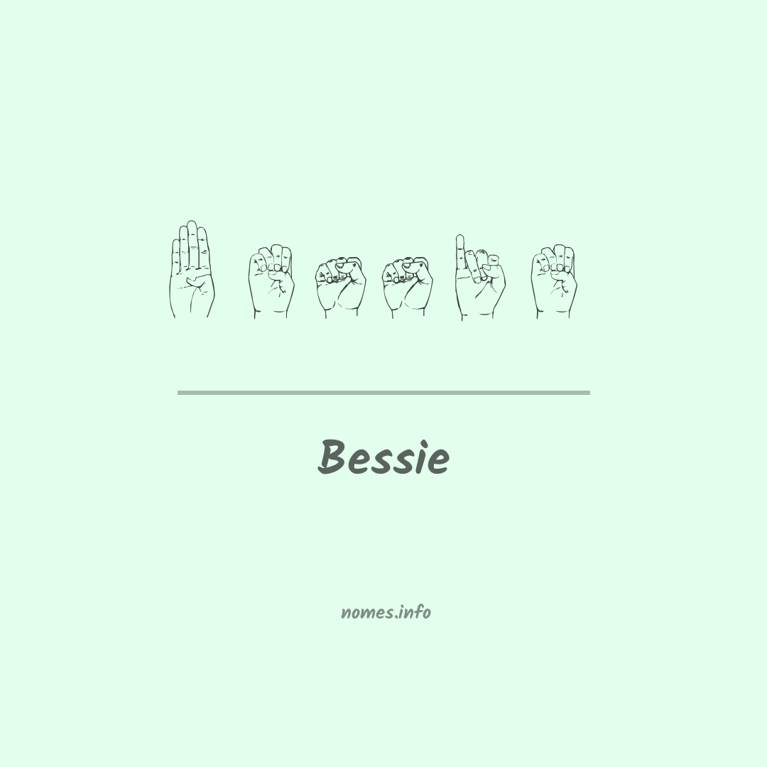 Bessie em Libras Bessie em Libras