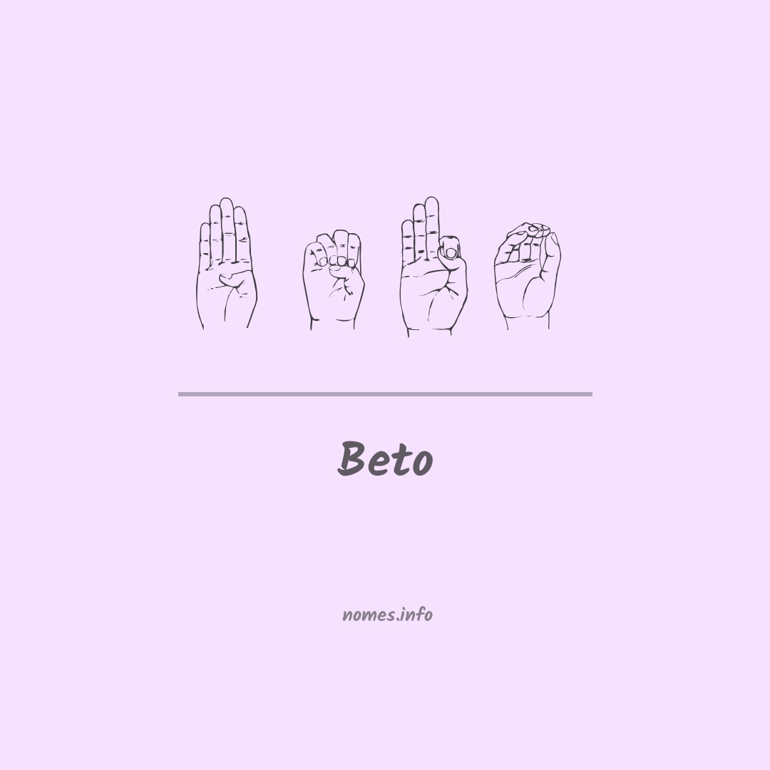 Beto em Libras