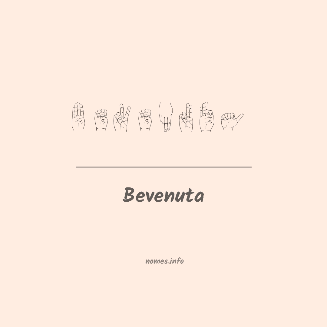Bevenuta em Libras