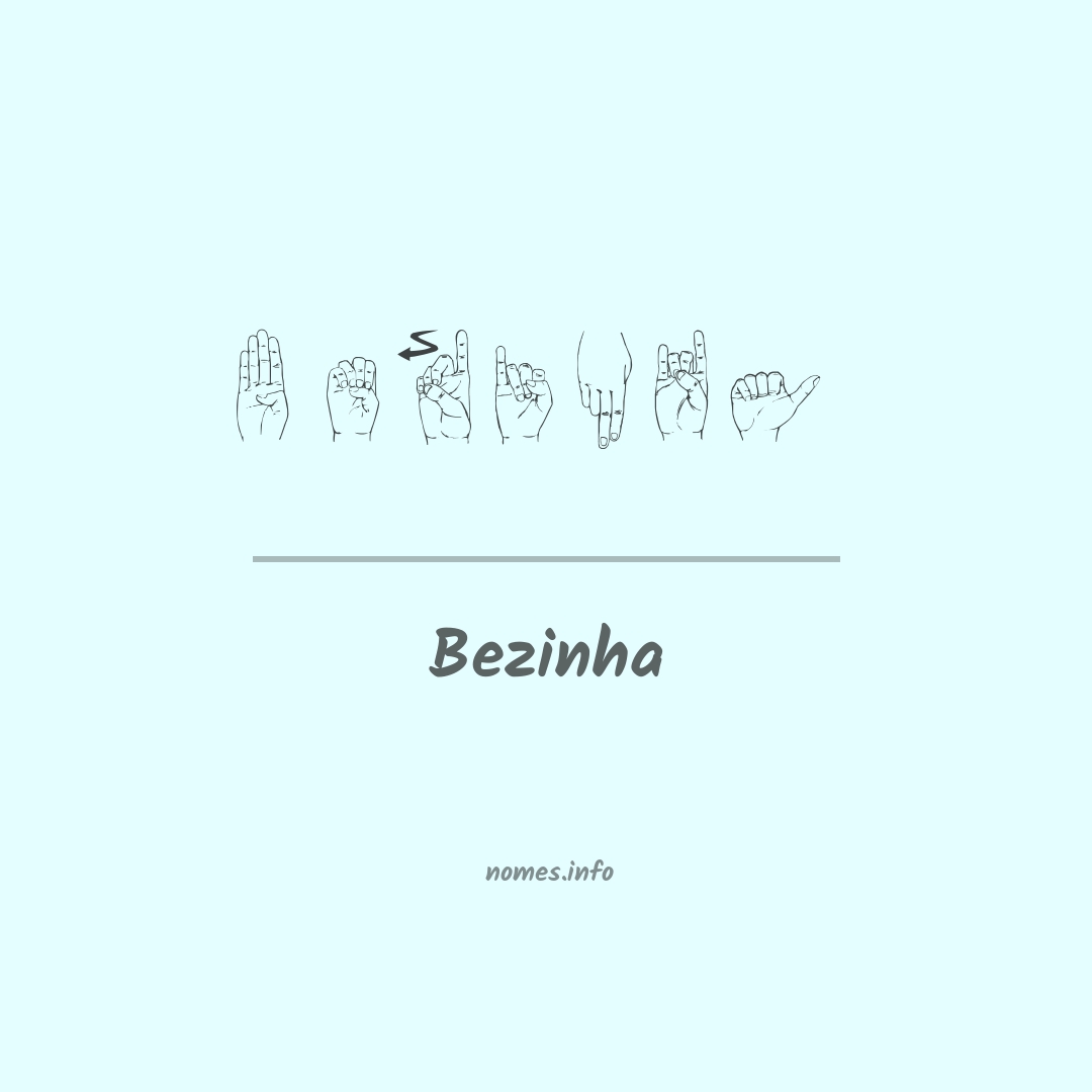 Bezinha em Libras