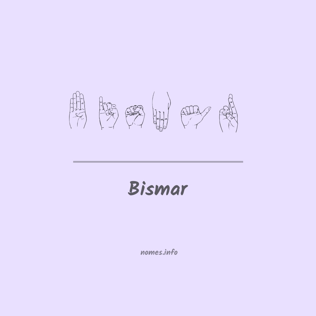 Bismar em Libras