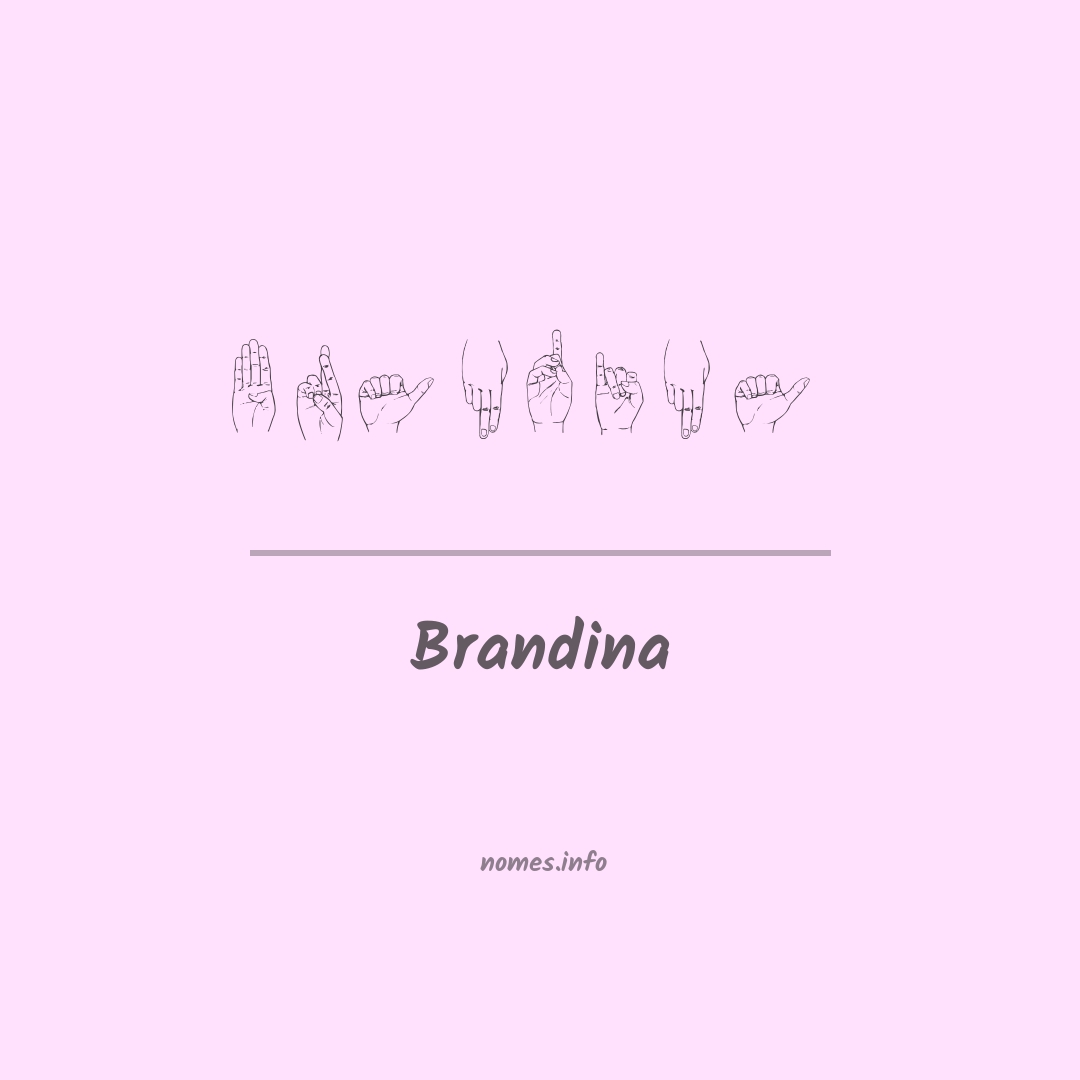 Brandina em Libras